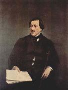 Francesco Hayez Portrait of Gioacchino Rossini oil painting on canvas
